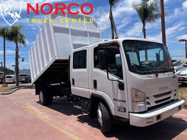 2018 isuzu npr hd 12' dump bed