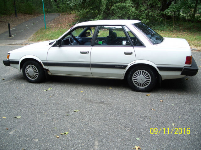 one owner low miles only 18k automatic fwd 1990 subaru loyale great first car