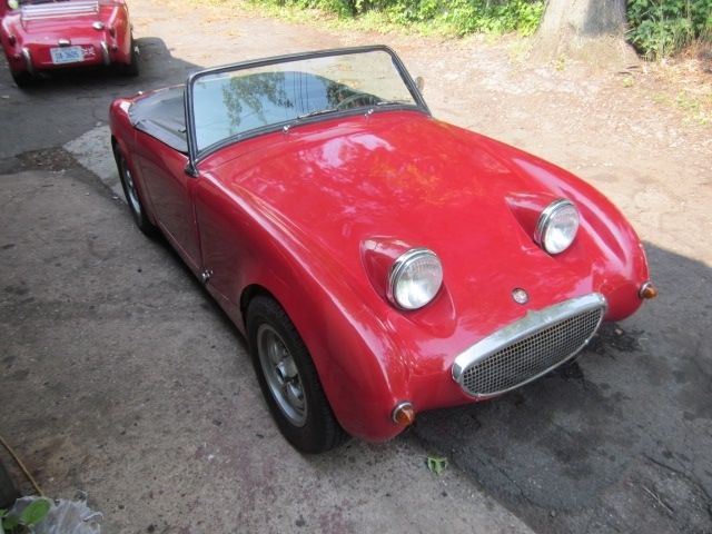 1960 ah austin healey mk1 'bug eye' bugeye sprite vintage classic convertible