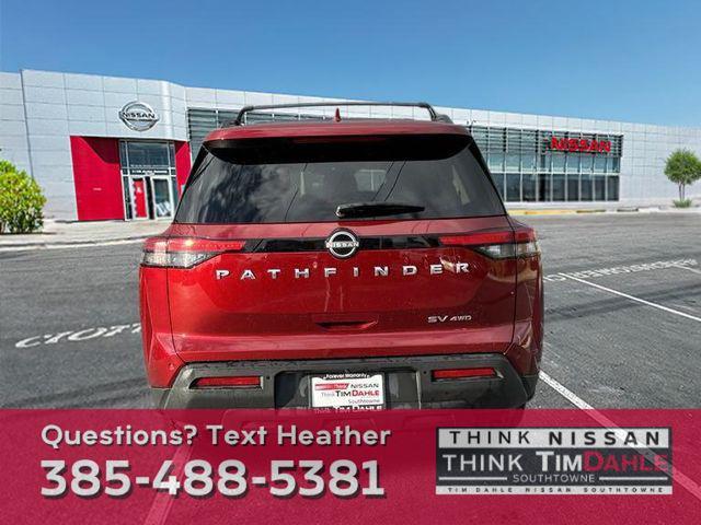 2022 nissan pathfinder sv 4wd
