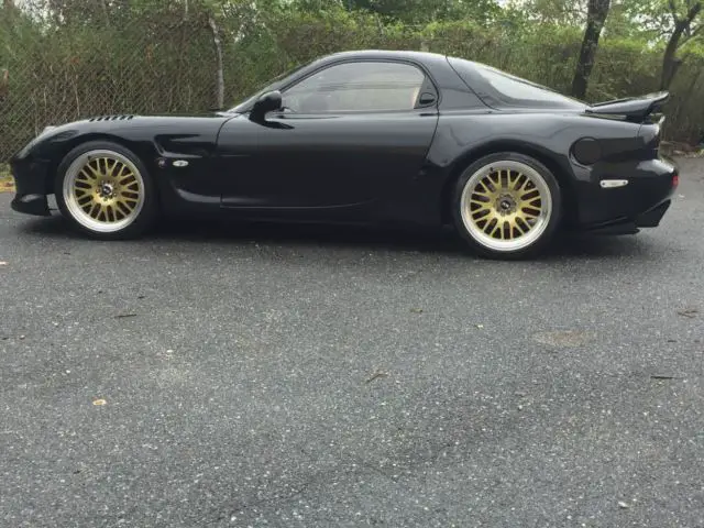 ls2 swap t56 6 speed black rx7 tan leather highly modified 2nd owner