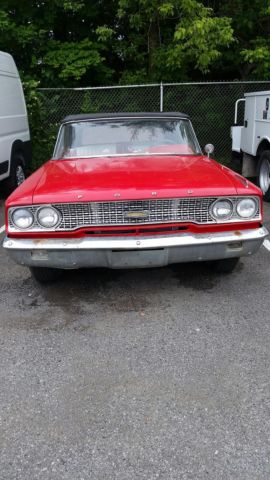1963 ford galaxie convertible 400 ci good condition