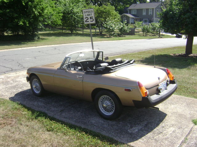 great mgb with overdrive transmission - many dollars just spent - no reserve
