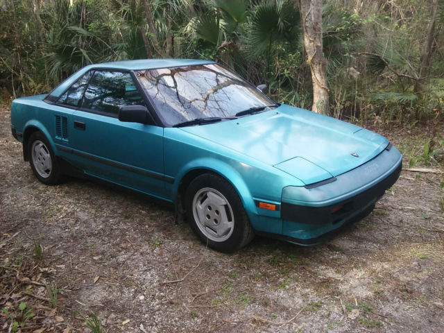 1985 toyota mr2, only 73k miles, one owner rust free california car, no reser ve