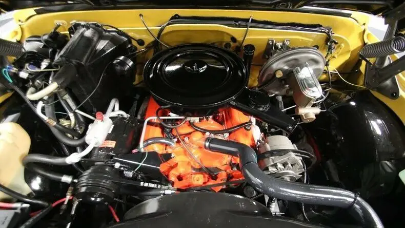 classic vintage chrome gmc c10 350 v8 auto transmission dark yellow
