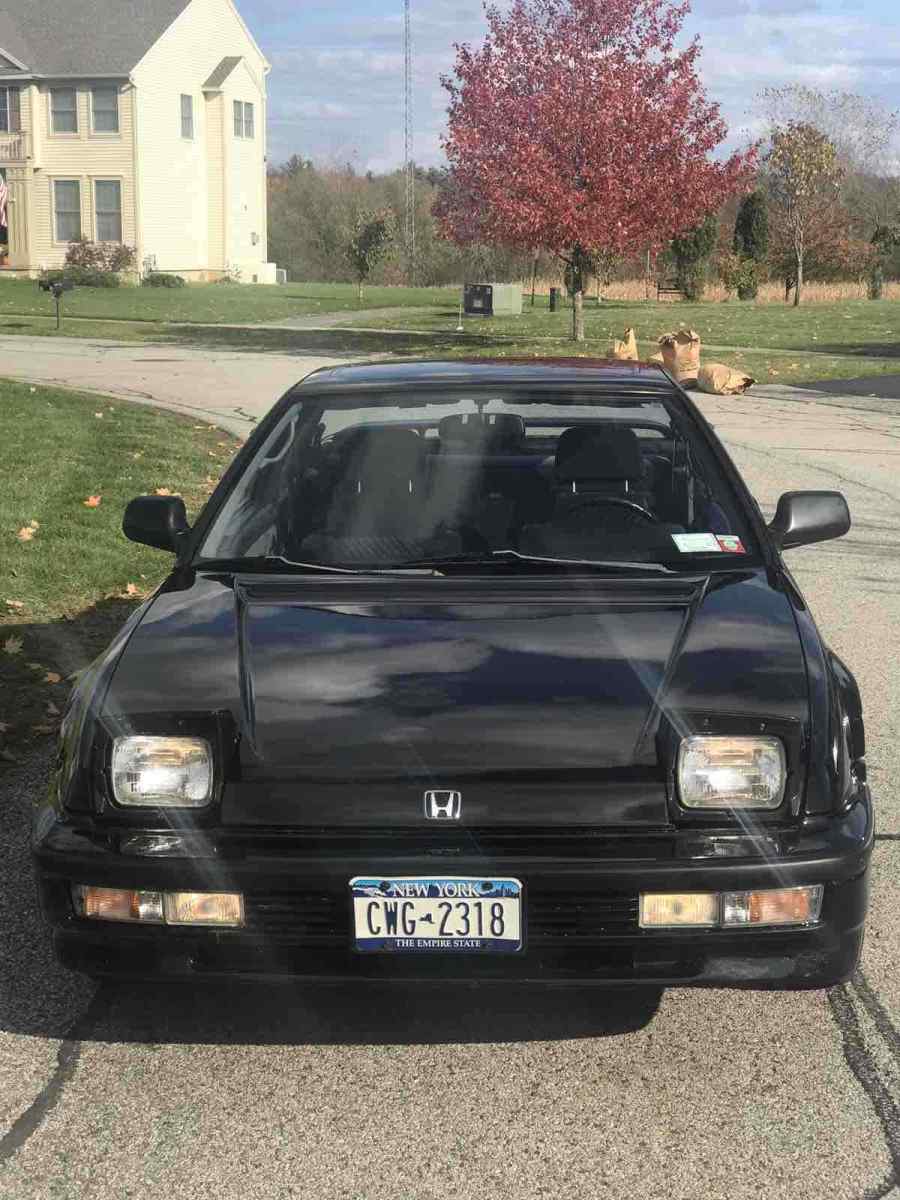 1991 honda prelude coupe black fwd manual si