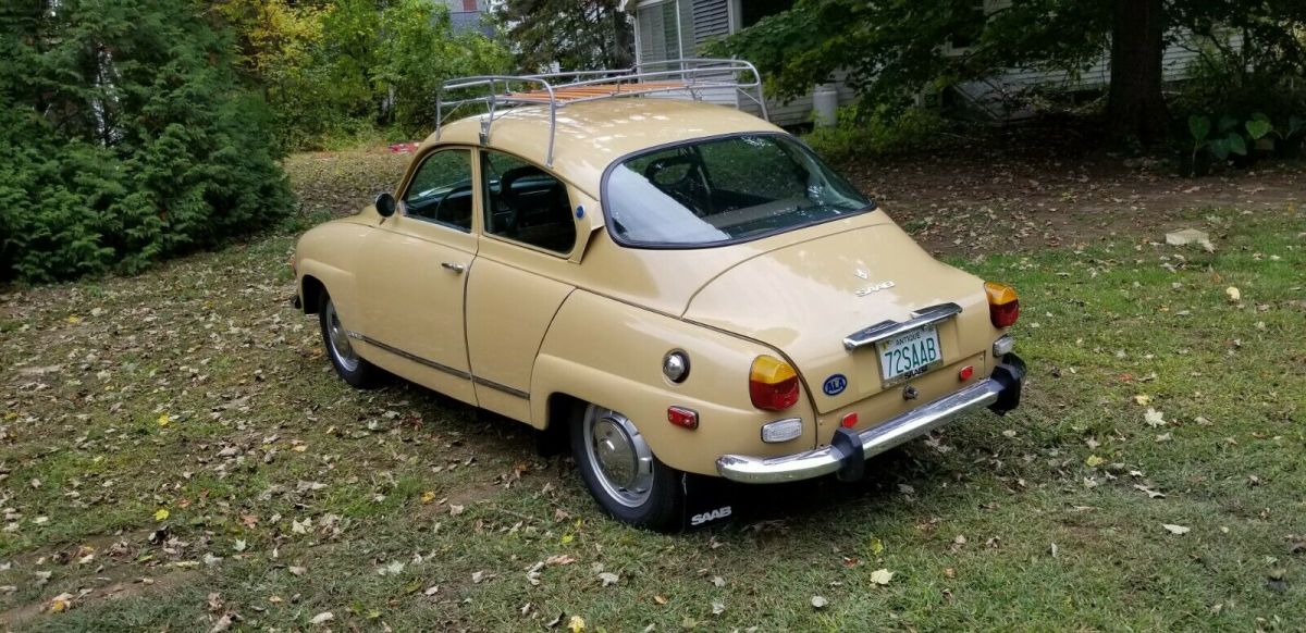 1972 saab 96-- no reserve 67,284 original miles