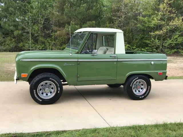 1968 ford bronco halfcab--uncutâ€”great driver