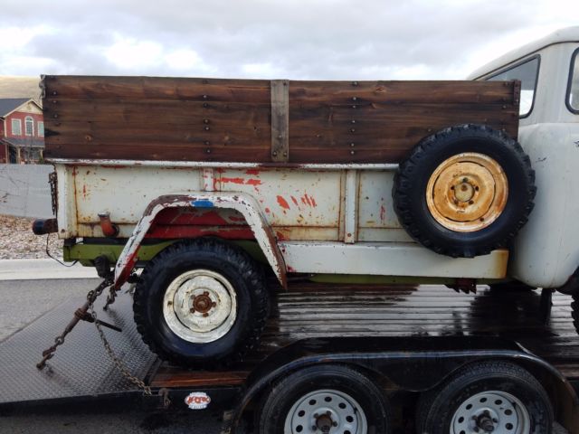 1958 jeep fc170 forward control 58 willy pickup 1 ton 6 cylinder 3 speed lock hu