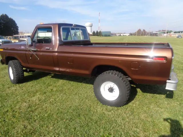 1979 ford f250 4x4 long bed regular cab inline 6 four speed ranger pick-up