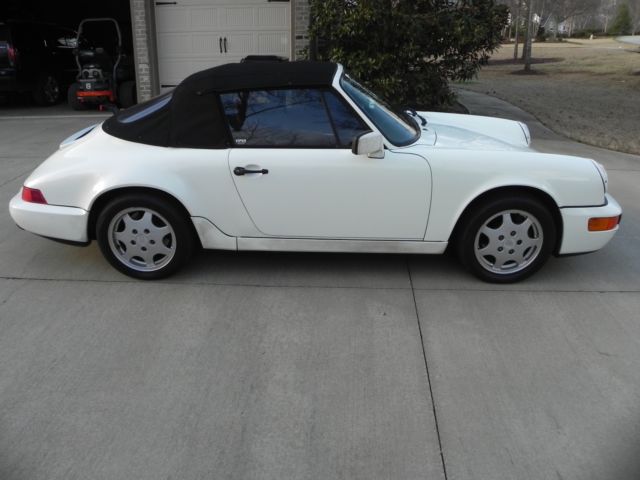 1991 porsche 911 carrera 2 convertible