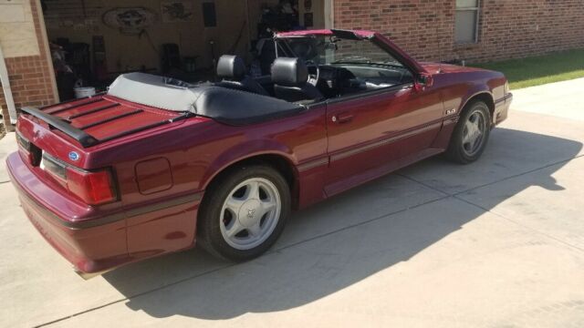 1989 ford mustang 5.0 lx sport convertible