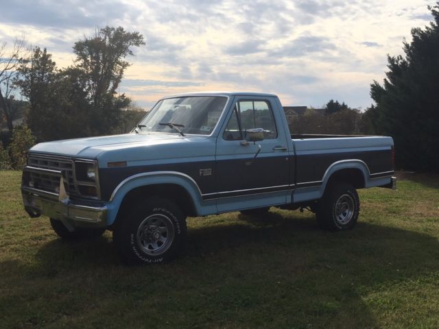 ford f-150 survivor truck, 4x4 manual, one-owner,5.0 302 v8, f150, f100, classic