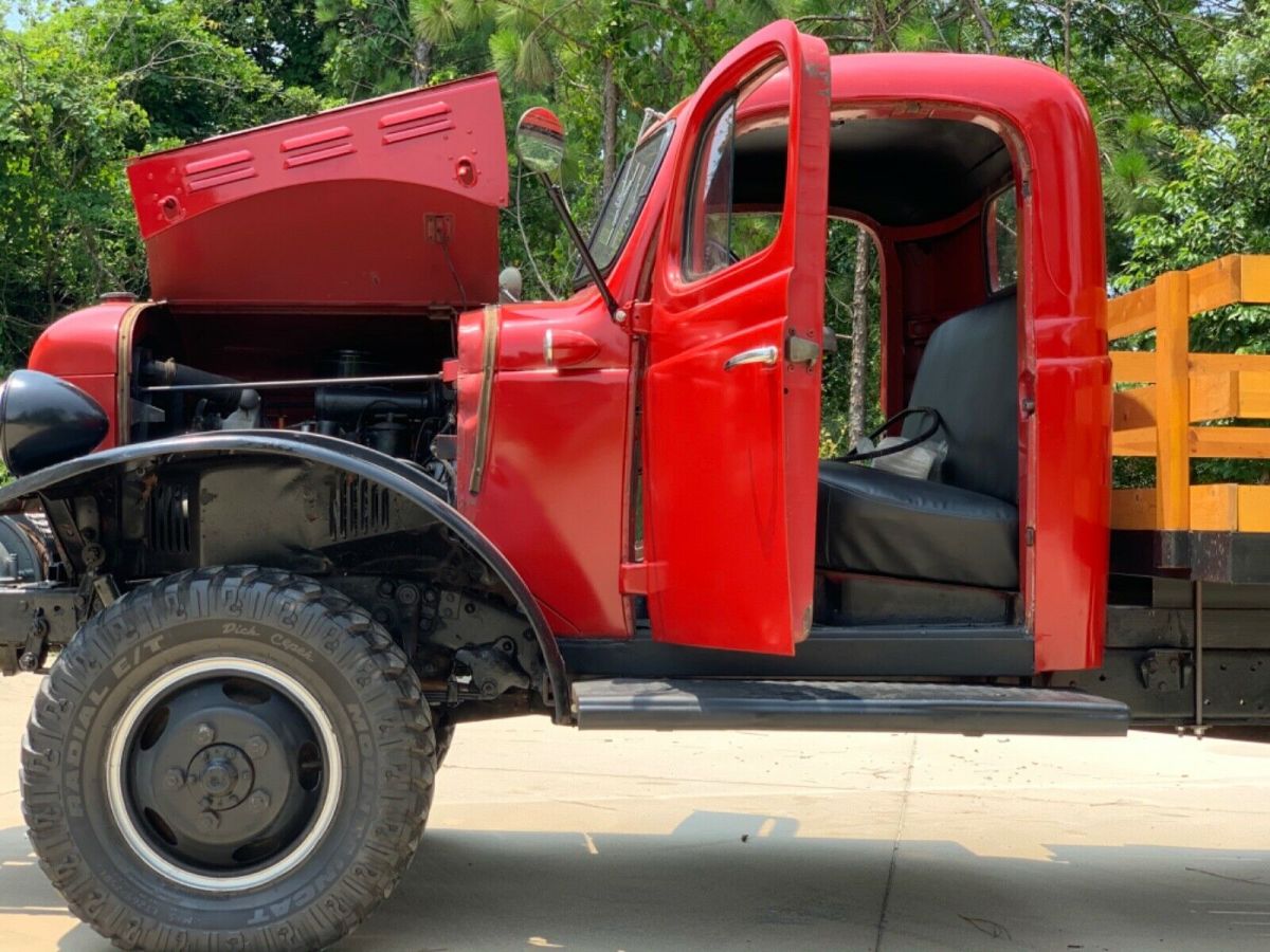 1949 dodge power wagon flatbed pickup truck