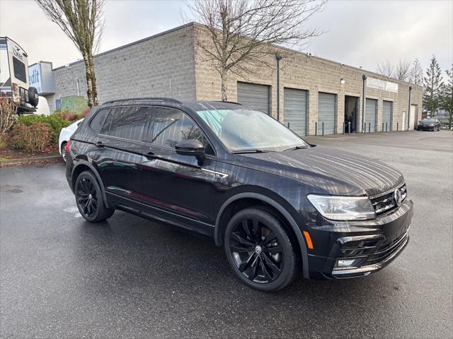 2021 volkswagen tiguan 2.0t se r-line black 4motion