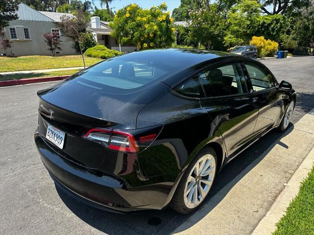 2022 tesla model 3 standard range
