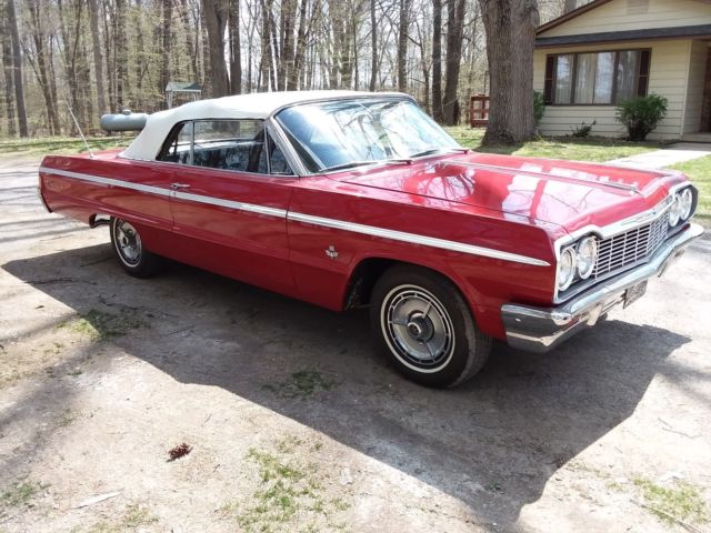 1964 chevrolet impala ss 409 convertible