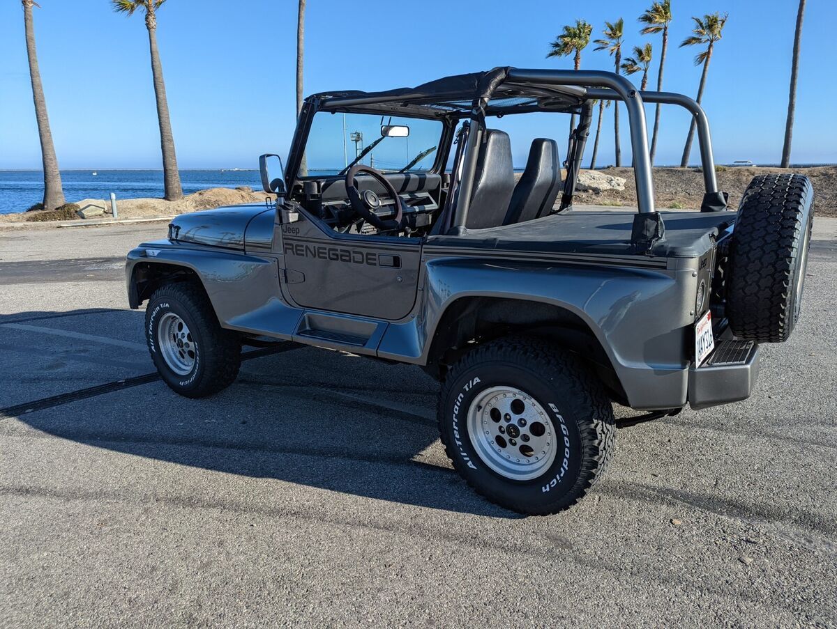 1992 jeep wrangler-renegade “rare”. second owner for about three decades