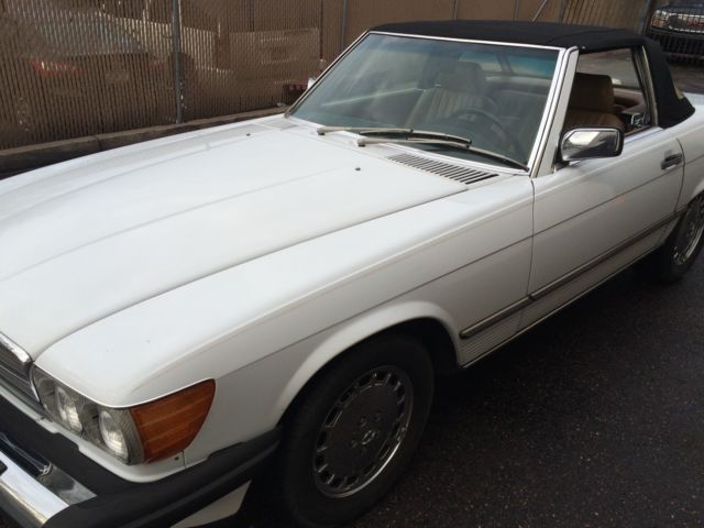 1986 mercedes 560sl roadster, 5.6l v8
