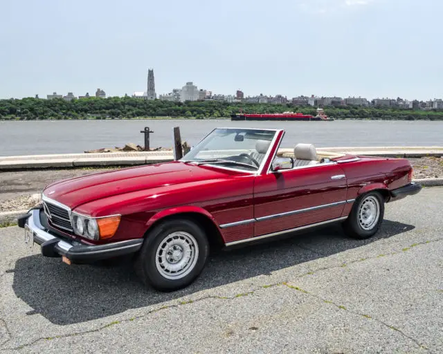 mercedes 380sl hardtop convertible - one owner - low miles!