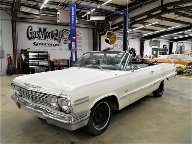 1963 chevrolet impala ss convertible survivor offered by gas monkey garage