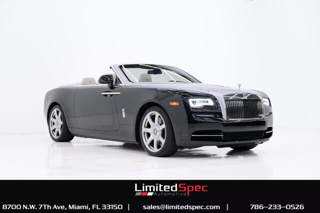 2017 rolls-royce dawn convertible 2d