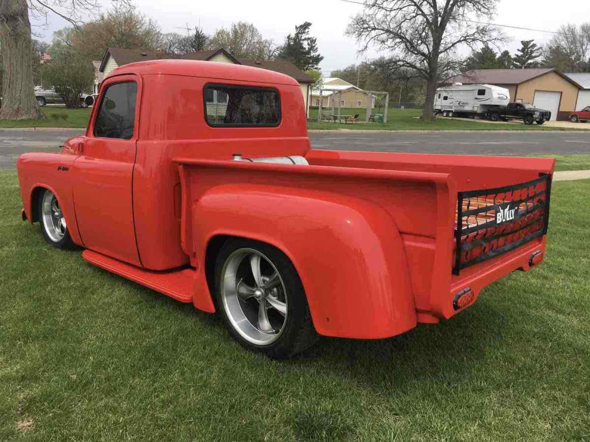 1954 dodge pickup pickup red rwd automatic