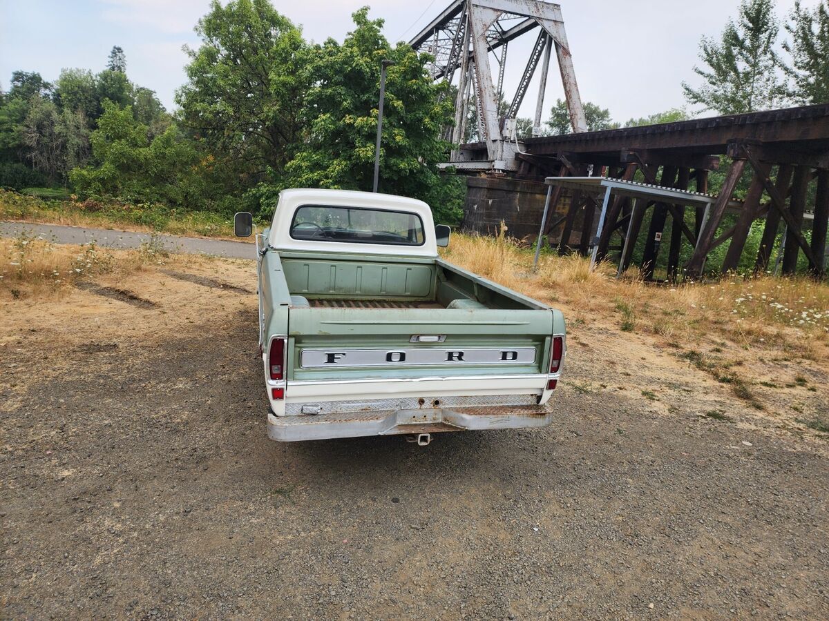 1970 ford f100 v8 360 manual 2wd longbed - no reserve