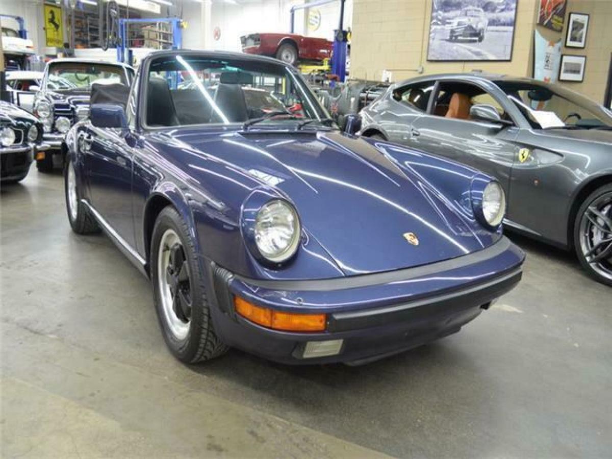 1986 porsche 911 cabriolet one owner only 43k miles,fully serviced,all original