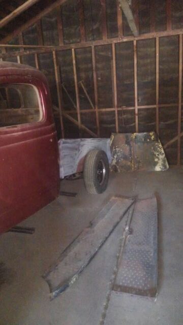 two 1941 dodge trucks