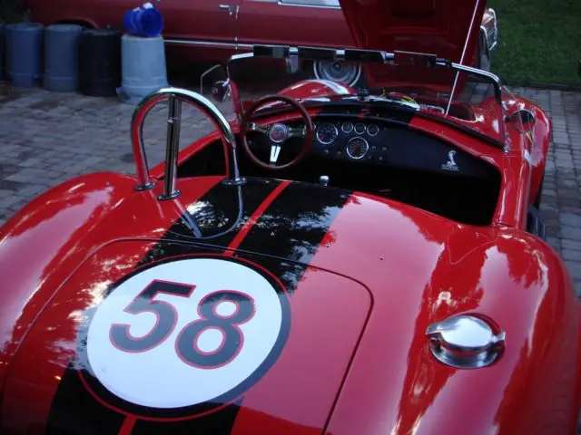1965 backdraft ac cobra roadster