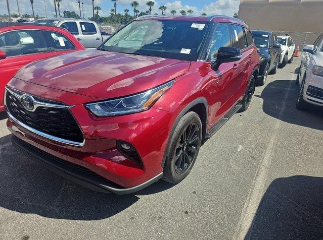 2022 toyota highlander hybrid t mulliner