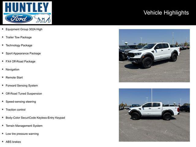 2022 ford ranger xlt