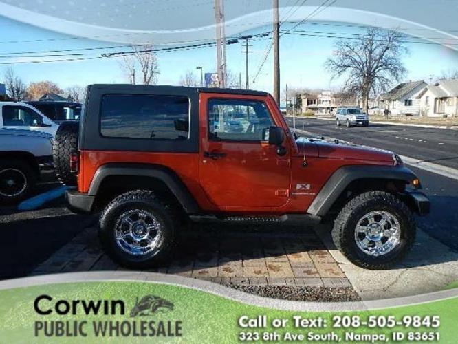 2009 jeep wrangler x 4x4 x 2dr suv for sale in nampa, idaho