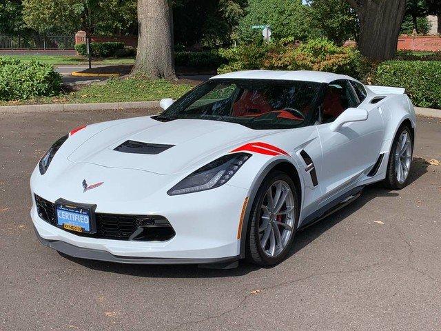 certified 2018 chevrolet corvette grand sport coupe w/ 2lt eugene, or 97401 for sale in college crest, oregon