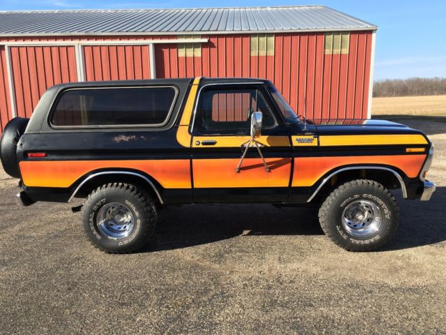 1979 original ford bronco free wheeler decal 4x4 f150 1978 f250