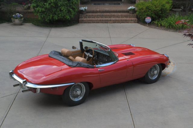 1969 jaguar e-type roadster - only 10k miles, nuts and bolts restoration!