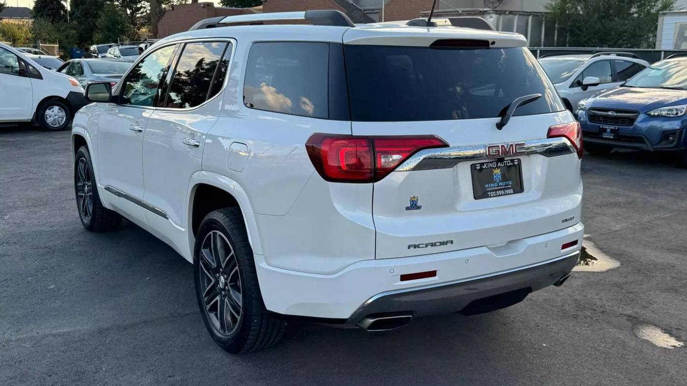 2018 gmc acadia denali