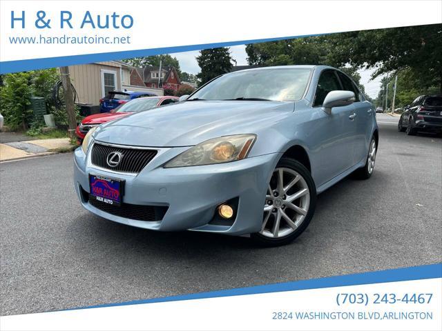 2011 lexus is 250 base