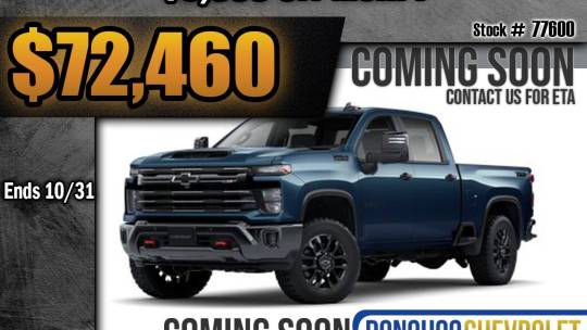 2025 Chevrolet Silverado 2500hd z71 off-road package / trail boss package