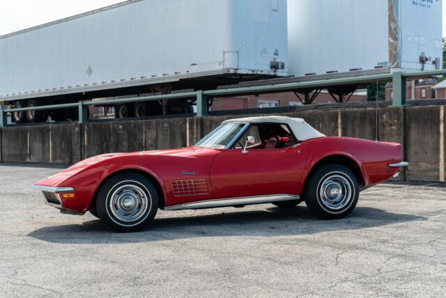 1972 corvette lt1 convertible unrestored survivor numbers matching tank sticker