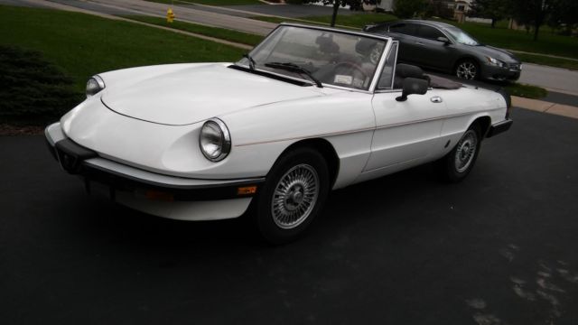 1985 alfa romeo spider only 79k miles!