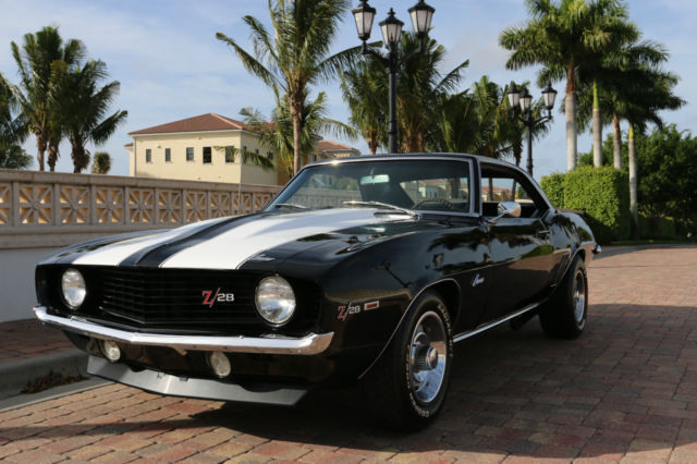 1969 camaro black z28