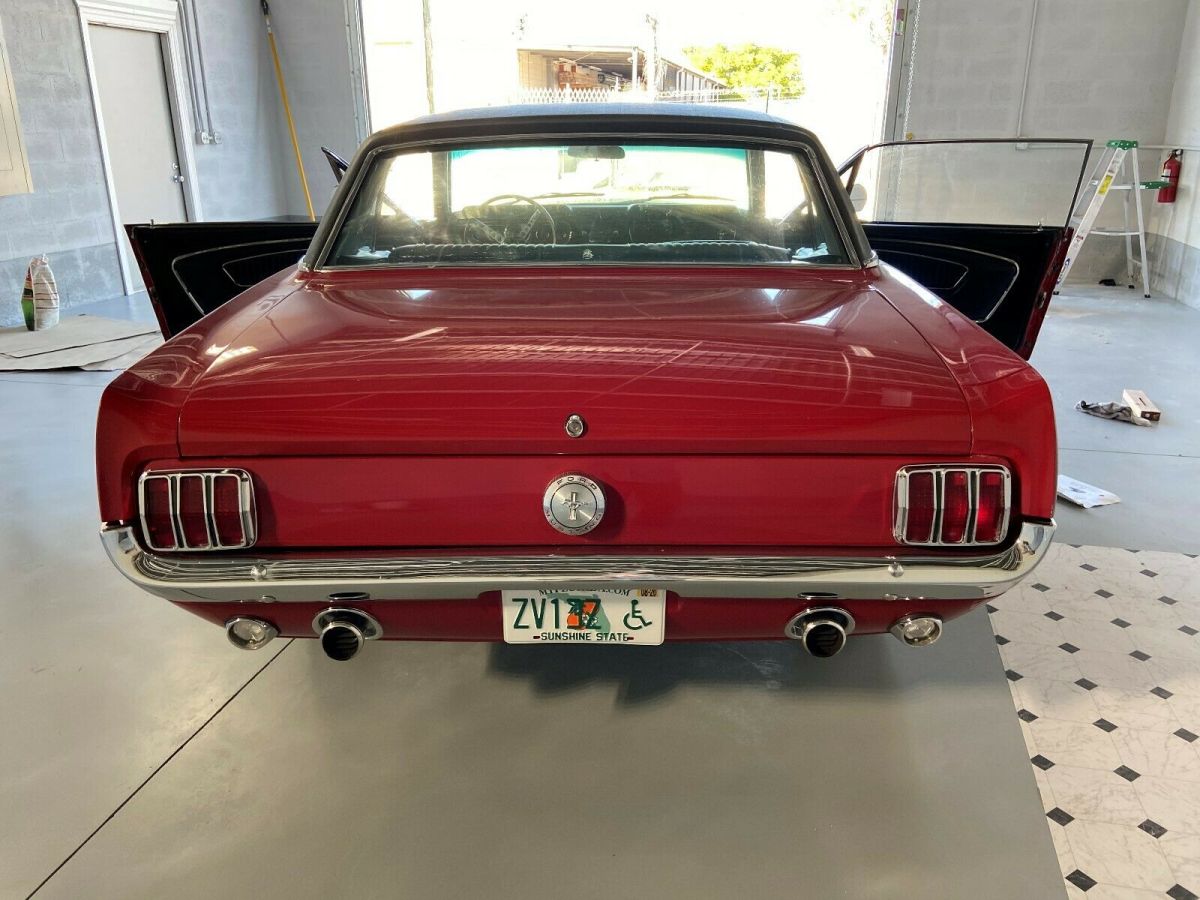 1966 ford mustang 289 4-barrel v8 coupe