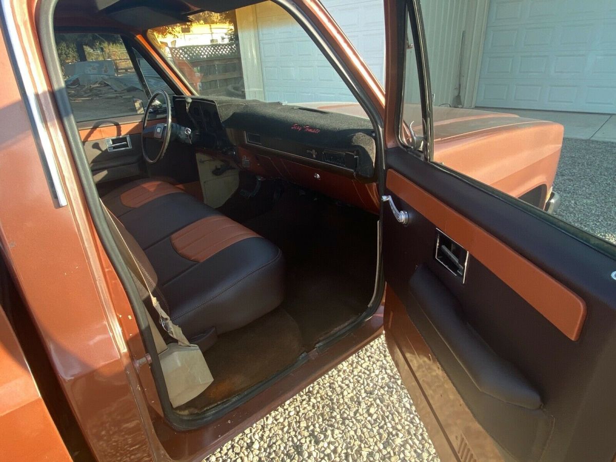 1983 chevy c10 20" wheels ls swapped scottsdale