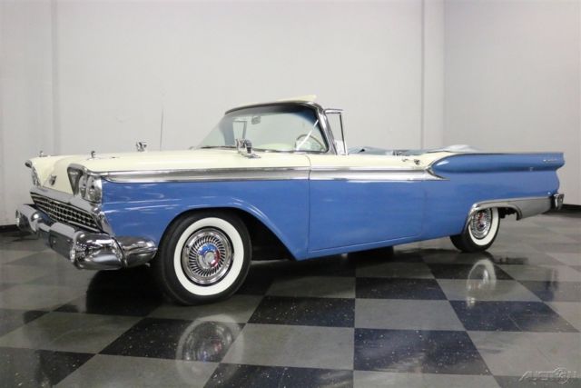 1959 500 galaxie convertible manual