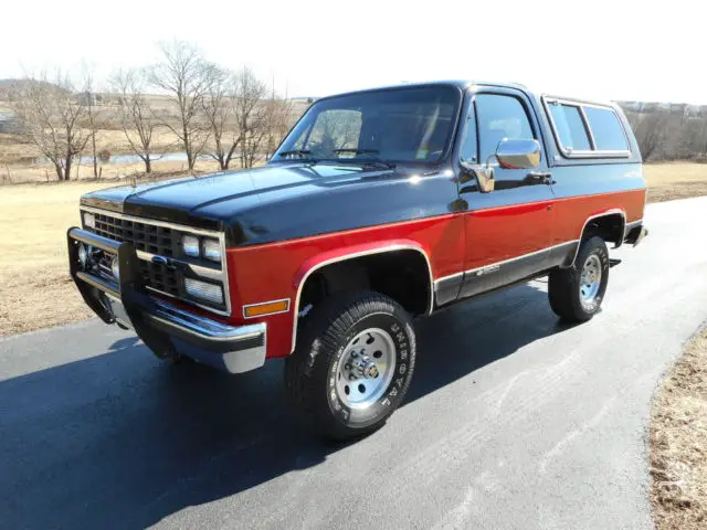 1989 chevrolet blazer silverado 25,000 orig miles100% orig, pristine condition