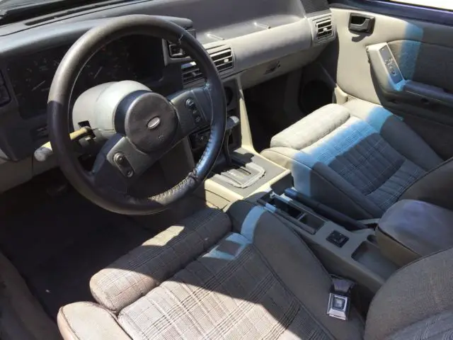 1987 ford mustang gt 5.0 convertible
