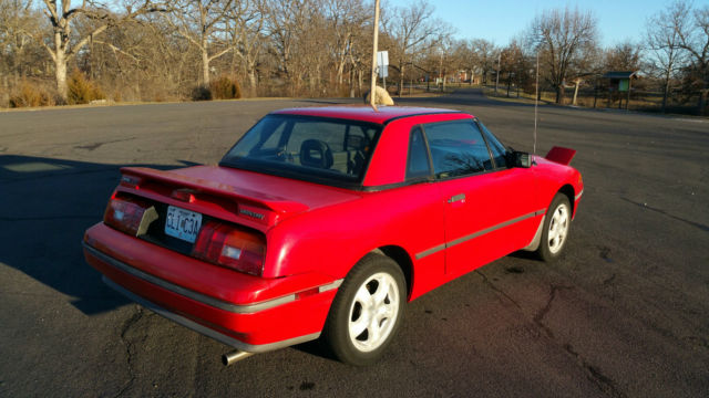 mercury capri xr2 turbo convertible with hard top