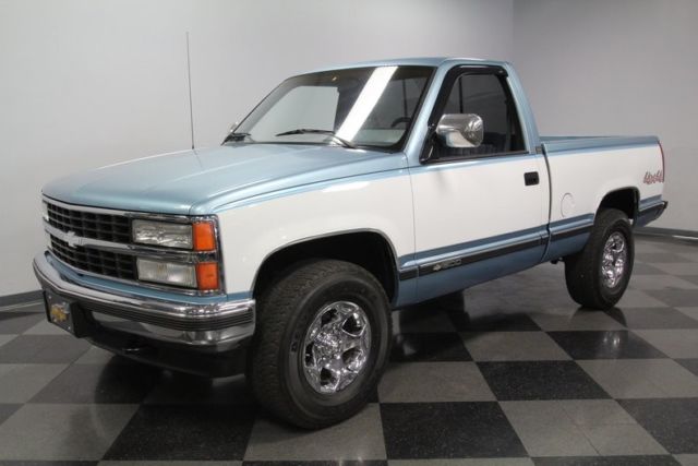 1990 chevrolet c/k 1500 4x4 pickup truck 350 v8 4 speed automatic classic vintag